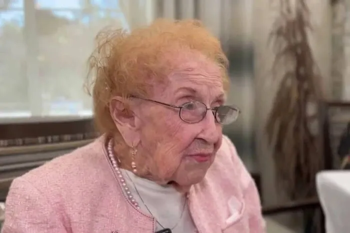 A 107-year-old woman revealed an unexpected secret to longevity