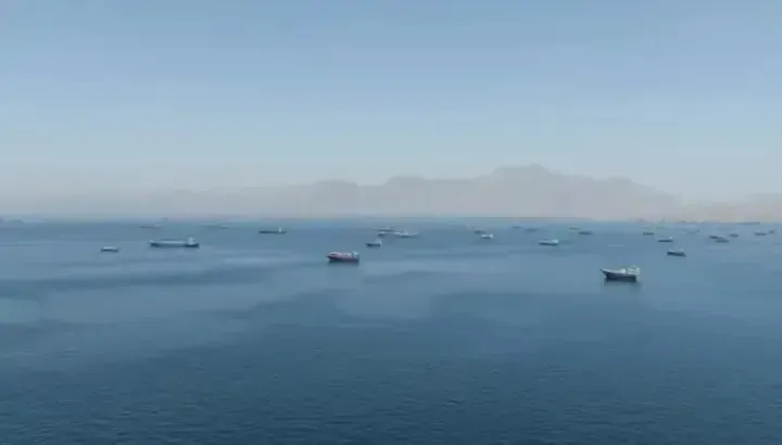 After the U.S. strikes on Iran, traffic through the Strait of Hormuz has nearly come to a standstill
