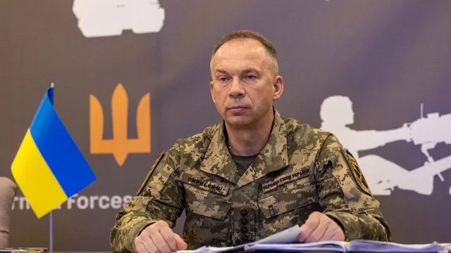Сырский побывал на Купянском направлении и поручил усилить подразделения с помощью дронов