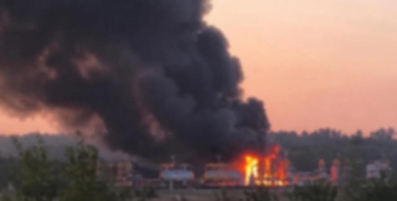 Росіяни масовано вдарили по газових об’єктах Нафтогазу на Харківщині