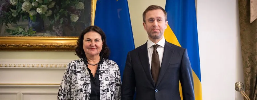 Ukraine's New Prime Minister Met with the EU Ambassador