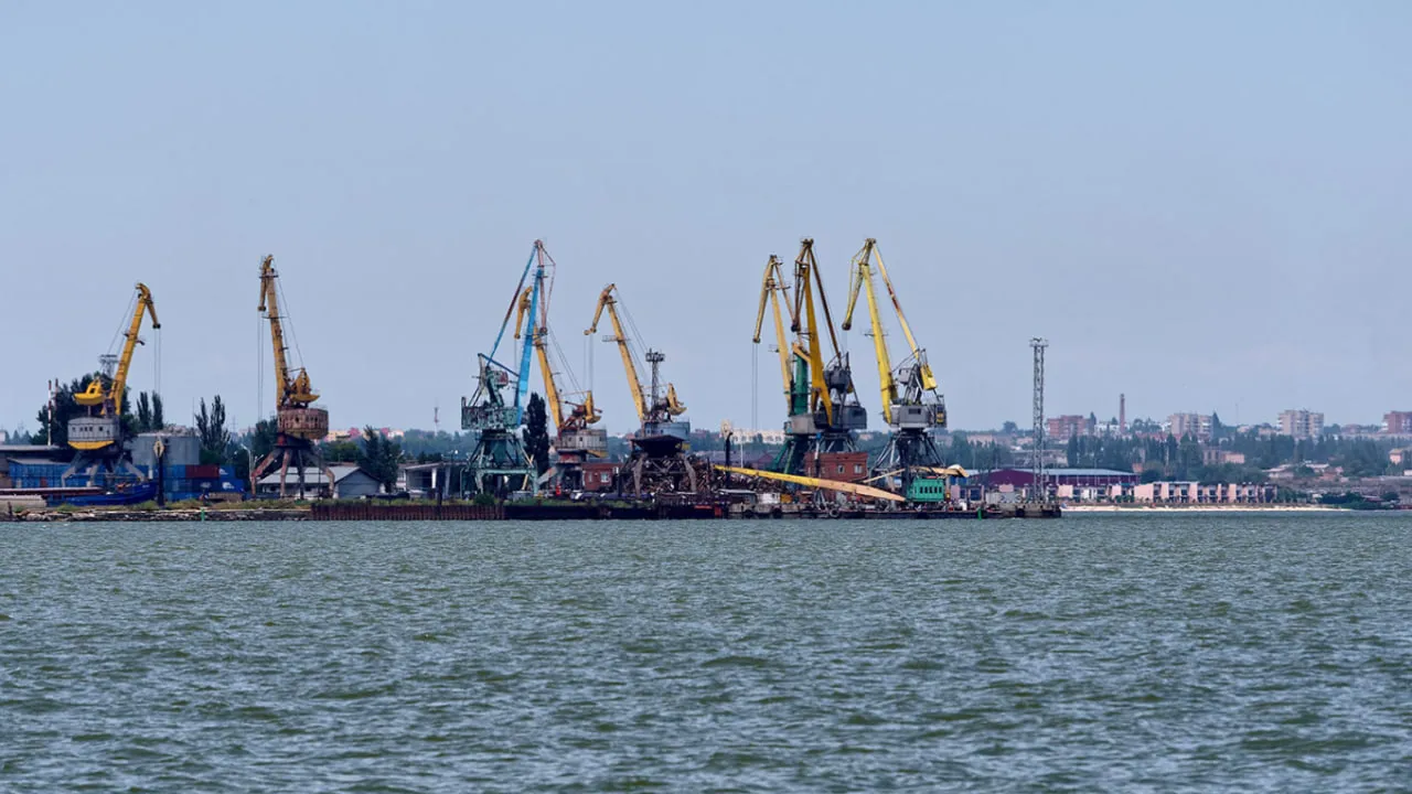 Drone attacks have paralyzed operations at two more Russian ports on the Sea of Azov