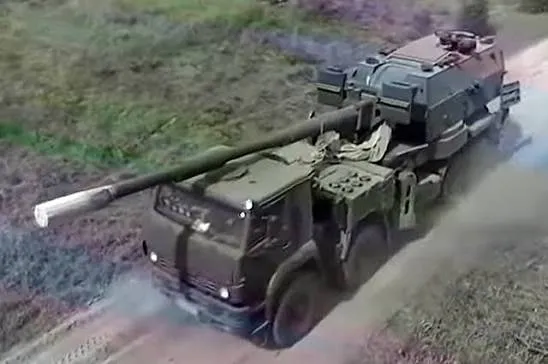 Soldiers from the 151st Brigade destroyed the latest Russian "Malva" self-propelled gun