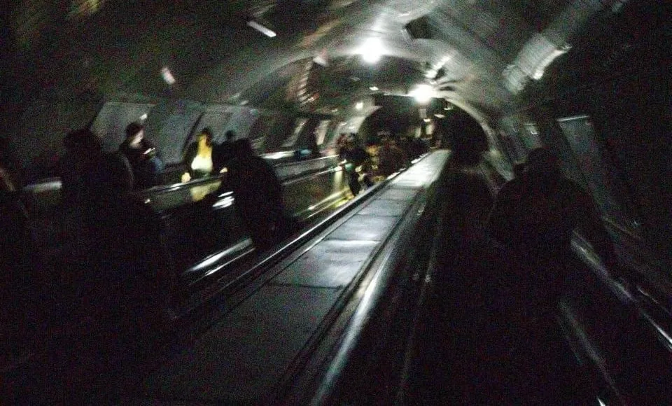 Georgia has once again been hit by a widespread blackout; the metro in Tbilisi has come to a halt