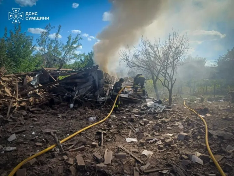The Russians have once again attacked Sumy with guided bombs