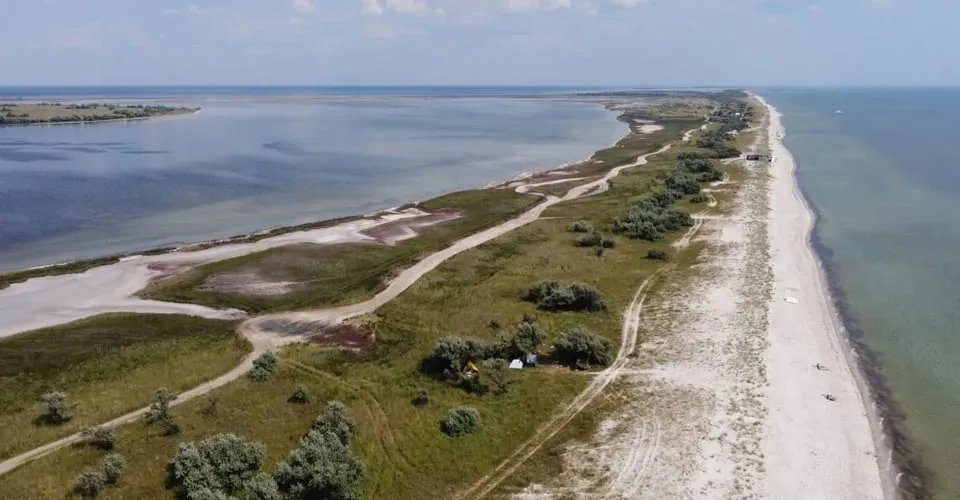Russian troops on the Kinburn Spit found themselves trapped