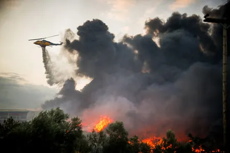 Video: The EU has deployed aircraft to help fight large-scale wildfires in Belgium and Spain