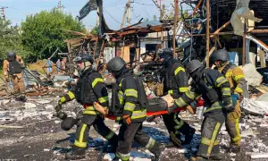 Россия атаковала Украину 128 дронами, ПВО сбила 106 беспилотников
