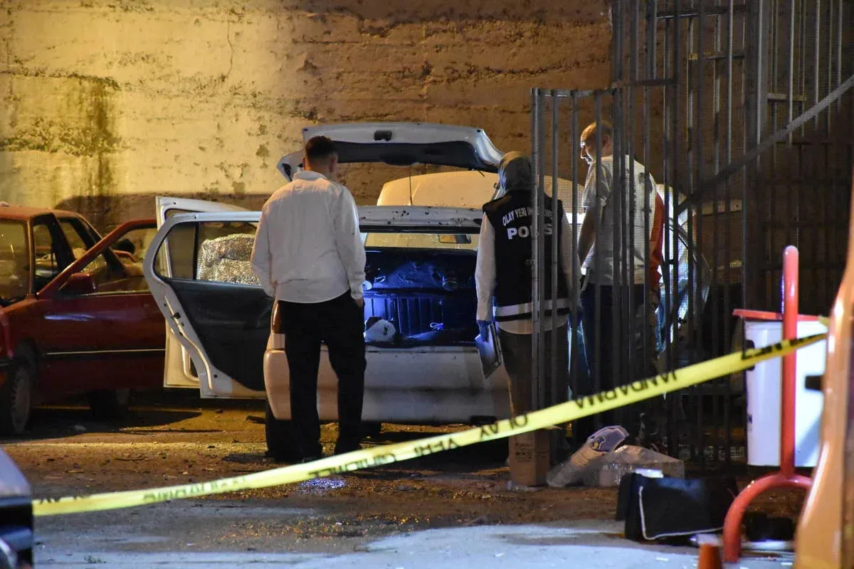 Video: A drone crashed onto the grounds of a police station in Turkey