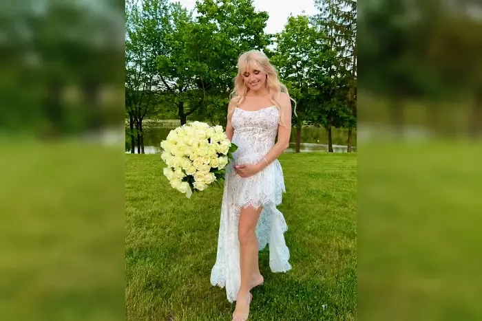 Iryna Fedyshyn announced her third pregnancy