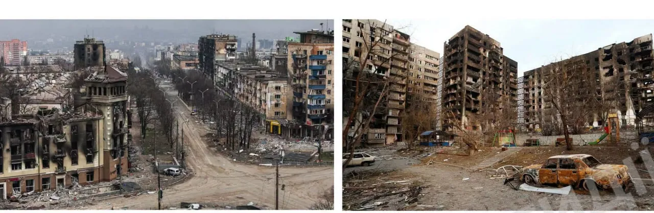 In the Russian-occupied Donetsk region, Russia has stepped up its propaganda campaign regarding the region's recovery