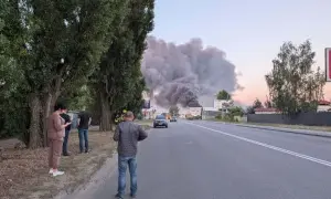Відео: У Казані новітній російський дрон «Альтаїр» врізався у будинок