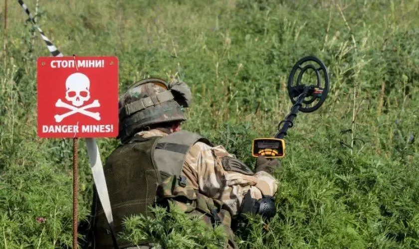 Украина использует ИИ для разминирования территорий