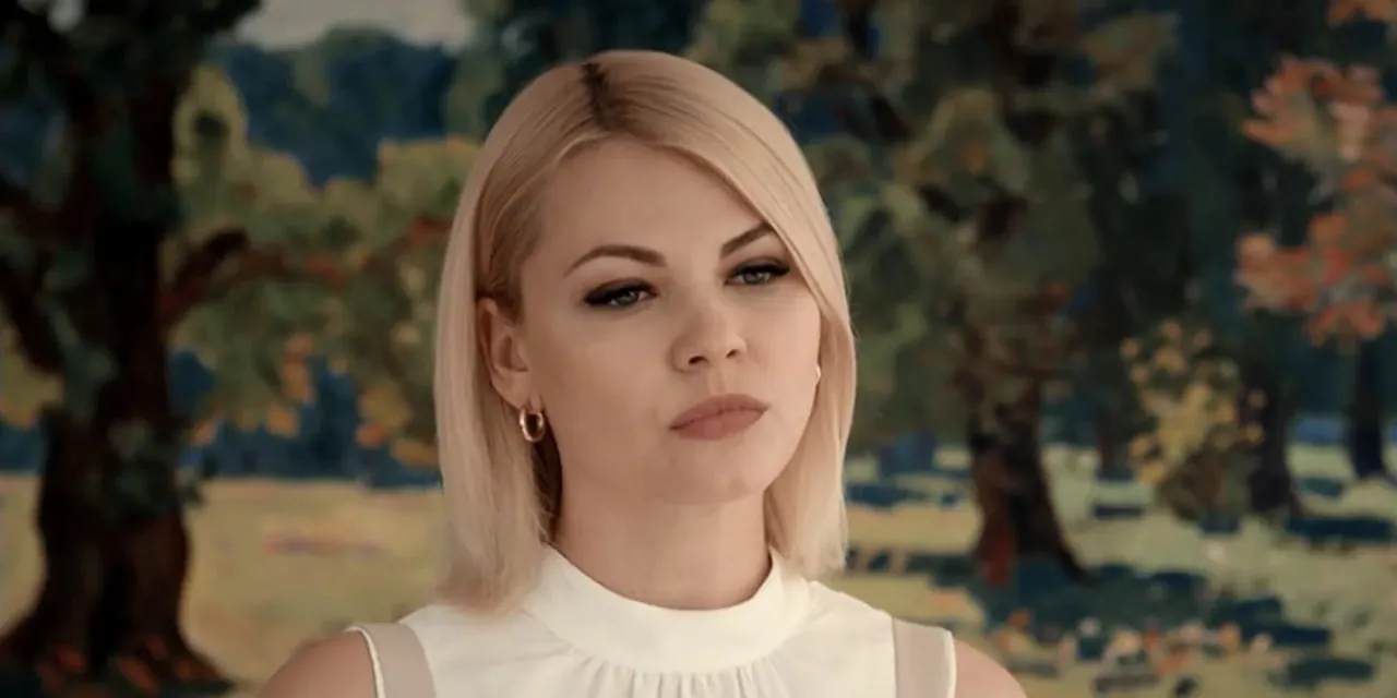 A Ukrainian actress recounted how a Russian man burned her passport
