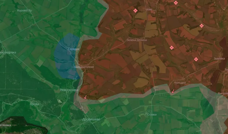 Defense forces liberated the village of Seredne in the Donetsk region — DeepState