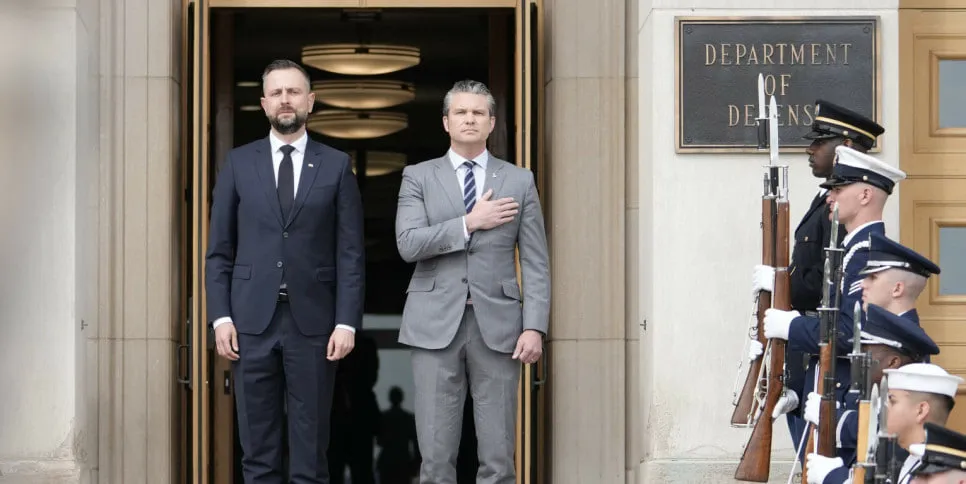 The U.S. has asked that the Polish defense minister's visit to the Pentagon be canceled