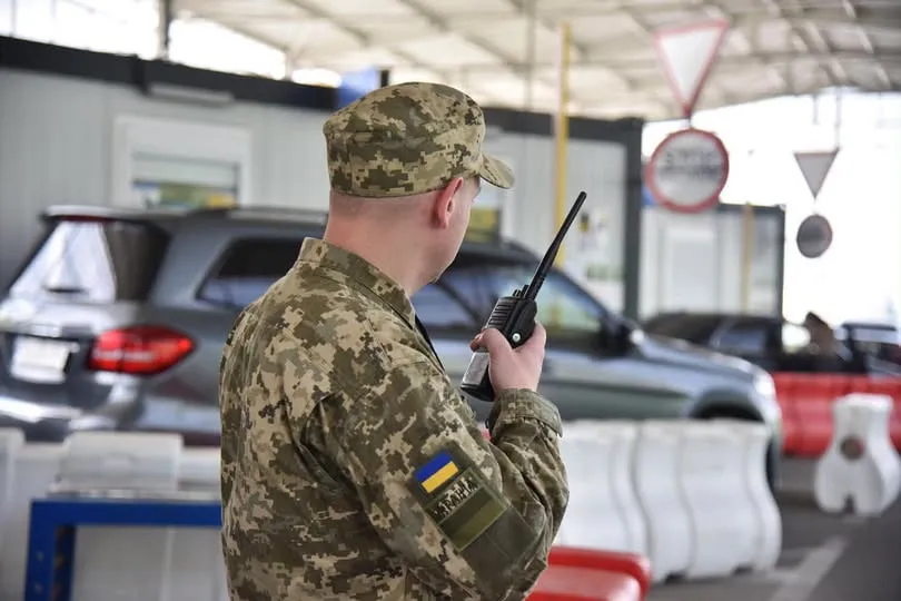Traffic congestion is being reported at the border with Poland in the Lviv region