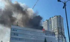 Russian drone strikes facility in Kharkiv: two killed, several injured