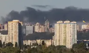 Рашисты ночью обстреляли Никополь из «Градов»