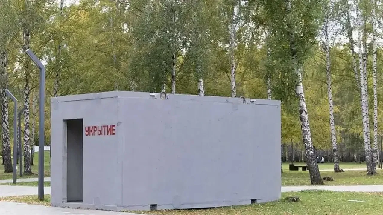 Concrete shelters are being installed in Tatarstan in response to attacks by Ukrainian drones