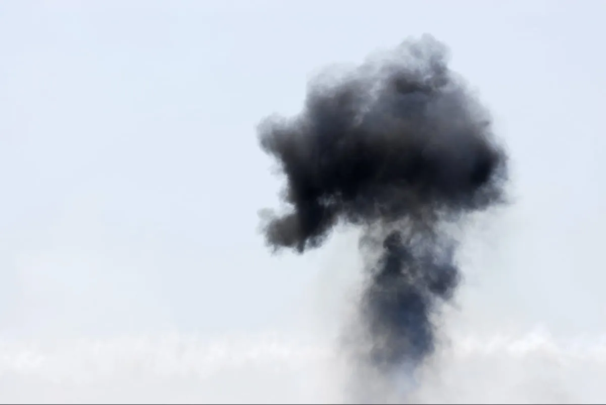 The Russians struck the Dnipropetrovsk region nearly 10 times over the course of the evening