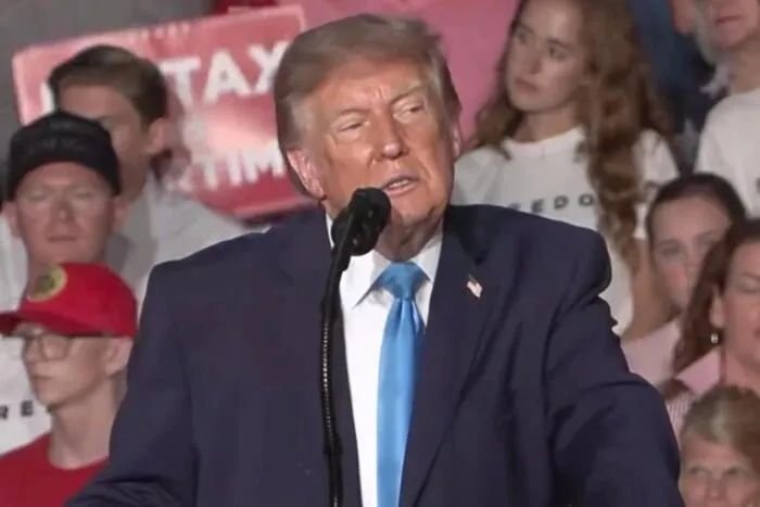 Donald Trump surprised everyone with the inexpensive suit he wore when he appeared in public