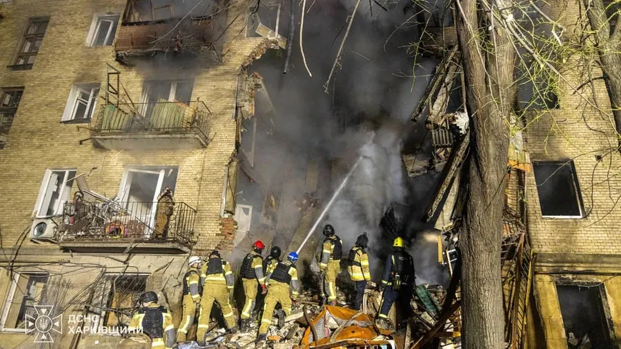 In Kharkiv, the body of the fourth victim was recovered from the rubble