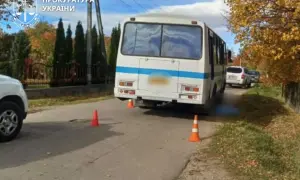 На Полтавщине перевернулся пассажирский автобус, много пострадавших
