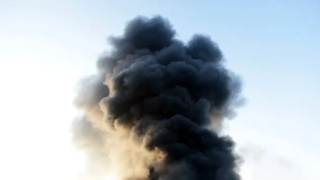 Explosions rocked Lutsk during a Russian attack