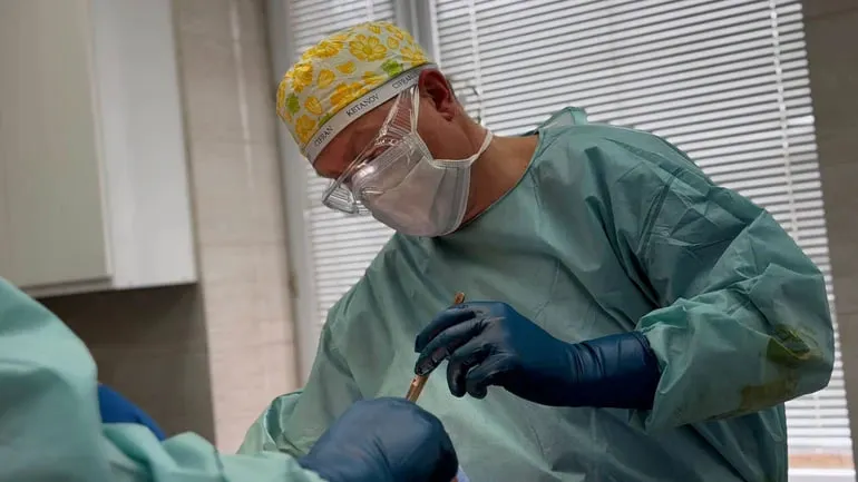 In Lviv, a man who suffered burns over 50% of his body following a "Shahed" attack was rescued
