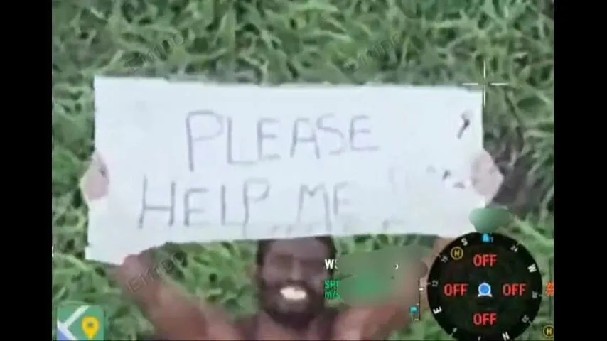 Video: An African mercenary in the Russian Armed Forces walked naked across the battlefield, pleading for help