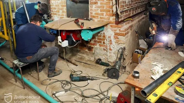 In Dnipro, preparations for the heating season are 95% complete