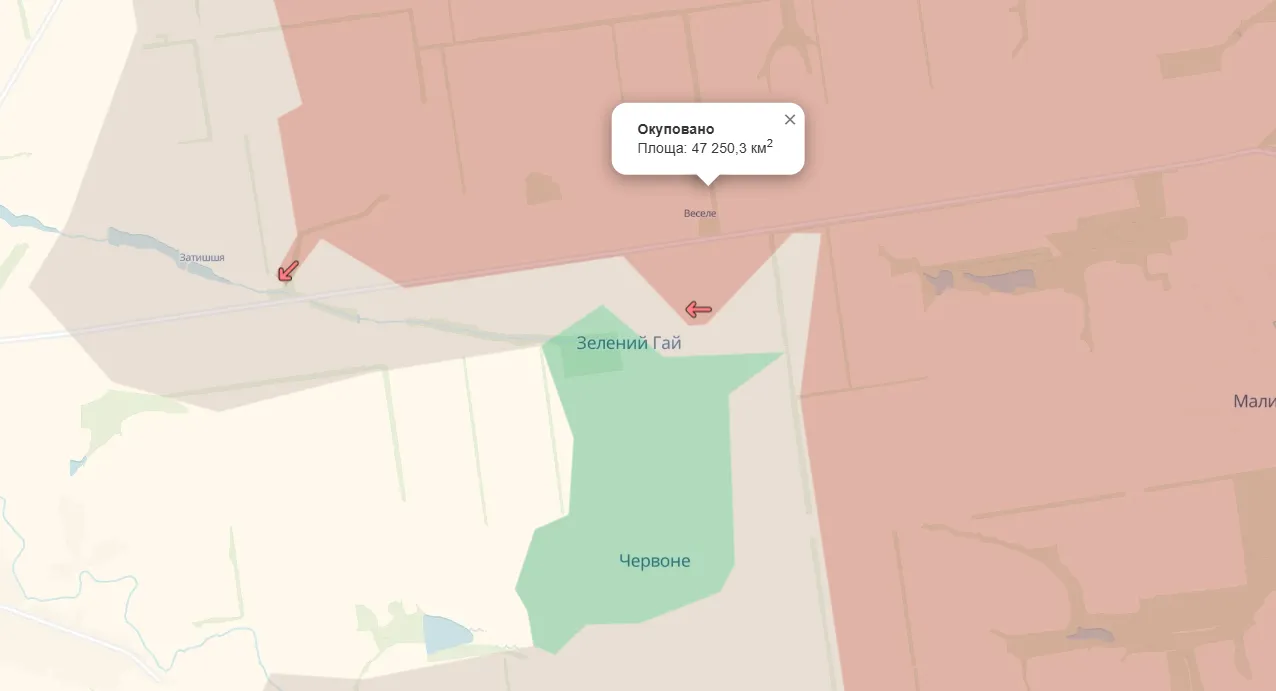 Росіяни захопили селище Веселе в Запорізькій області