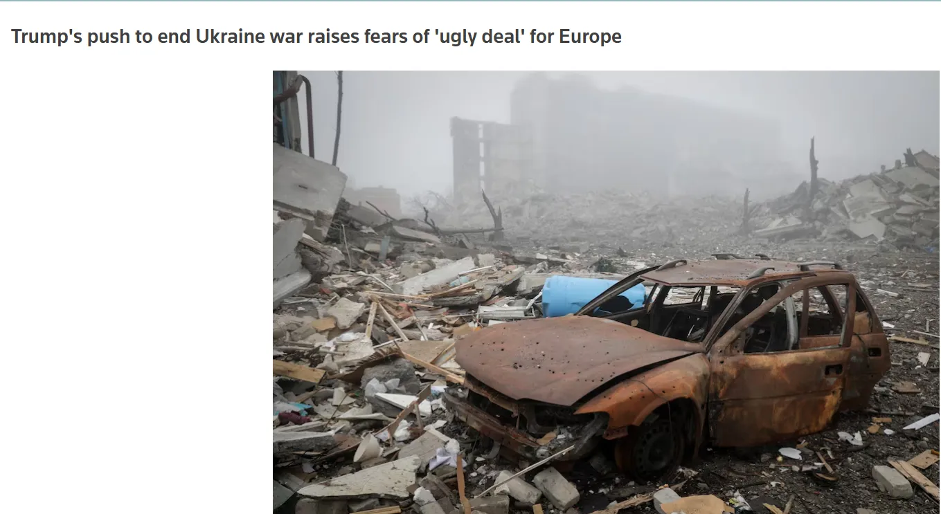 Європа побоюється «неприємної угоди» через спроби Трампа завершити війну в Україні