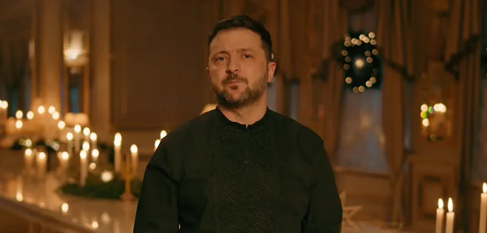 Зеленський привітав українців із Різдвом - Відео