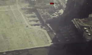 Внаслідок нічної атаки на Київ уламки БпЛА влучили у багатоповерхівку