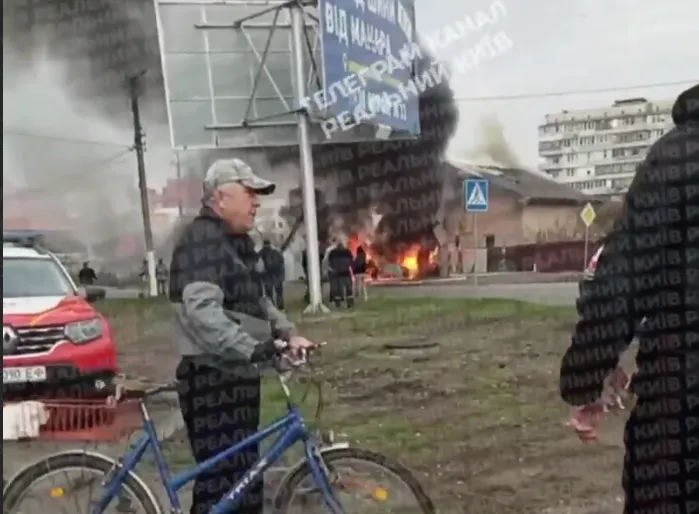 У Чабанах зафіксовано влучання поблизу ветеринарної клініки (відео)