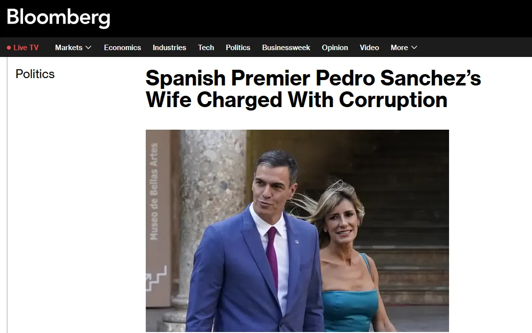 Дружину прем’єра Іспанії звинуватили в корупції — Bloomberg