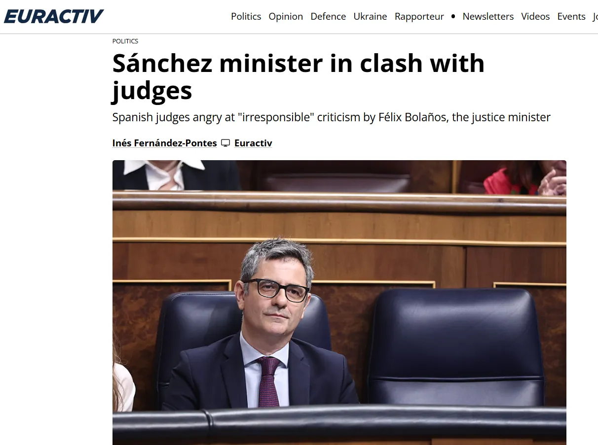 В Испании обострился конфликт между правительством и судьями из-за дела супруги премьера