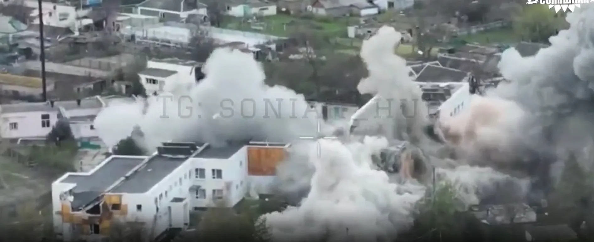 A MiG-29 destroyed a UAV operator position with a Hammer air-to-ground bomb (video)