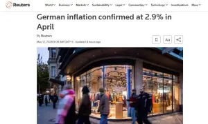 В Германии инфляция ускорилась до 2,9% — Reuters