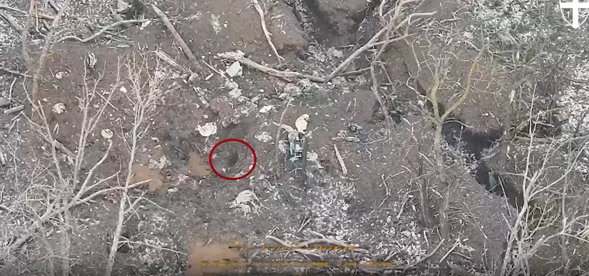 Бойцы NC13 взорвали подземное укрытие российских военных (видео)