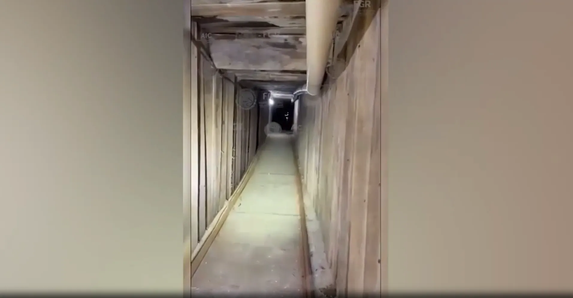 A 265-meter tunnel leading to the United States has been discovered in Mexico