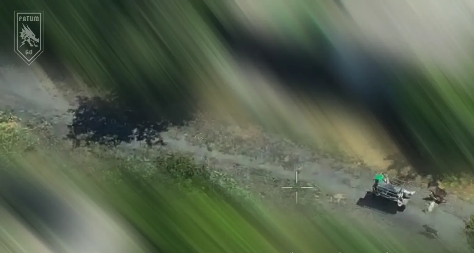 Video: Ground robot rescues civilian after Russian drone attack