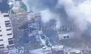 Фото: львовские десантники уничтожили взвод захватчиков вместе с техникой 