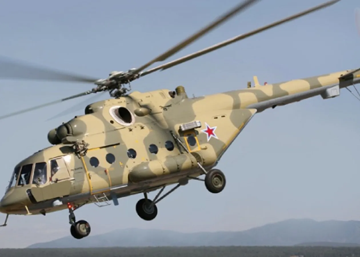 Russians shot down their own Mi-8 in the Voronezh Region of the Russian Federation