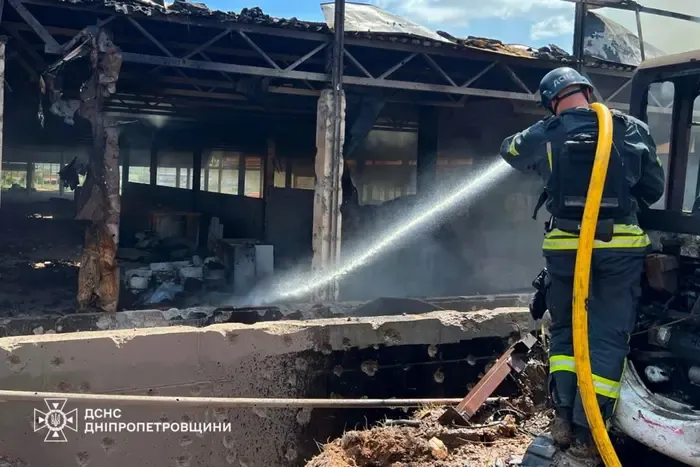 In Kryvyi Rih, police released footage of the first moments after the rocket strike