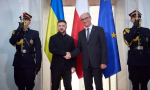 Зеленський зустрівся із прем’єр-міністеркою Данії Фредеріксен, обговорили спільне виробництво зброї