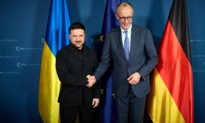 Zełenski i Merz omówili kwestie broni oraz pokoju