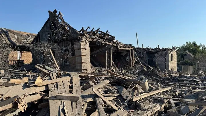 Russia struck the Zaporizhzhia region with a KAB bomb; one person was killed and another wounded
